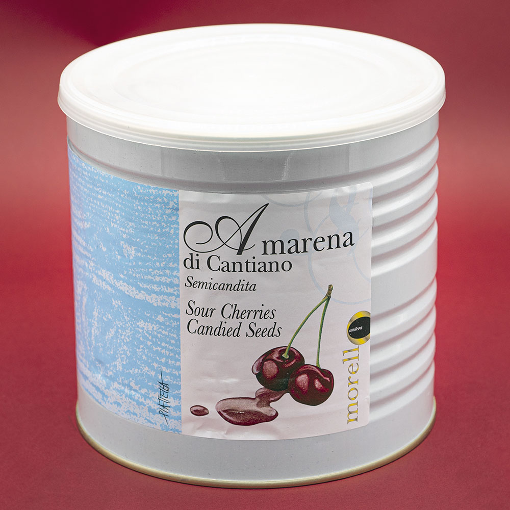 Amarena Semicandita (Peso Sgocciolato 2,5 kg) - morelloAustera